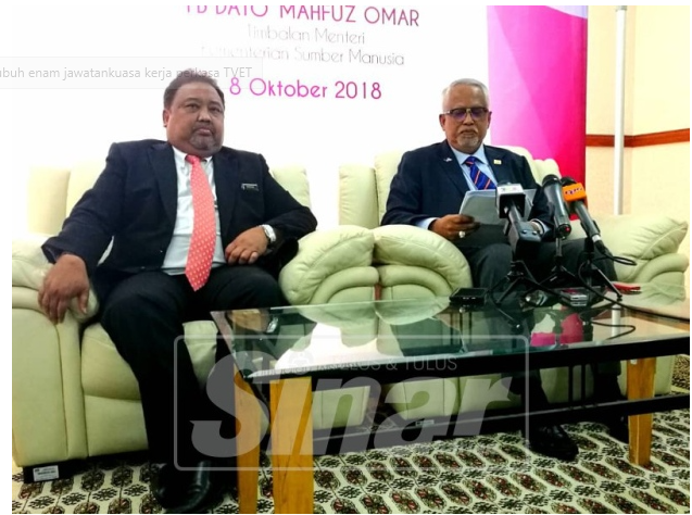 Tubuh enam jawatankuasa kerja perkasa TVET Tubuh enam jawatankuasa kerja perkasa TVET
